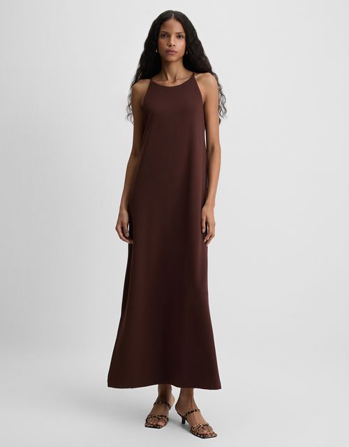 American Armhole Crepe Dress 360
